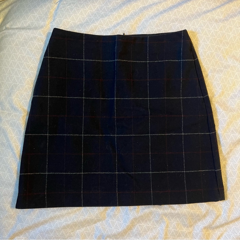 Plaid wool pencil skirt [NWOT]